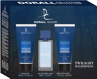 

Парфюмерный набор Dorall Collection, Twilight Wilderness Туал вода+гель для душа+бальзам после бритья