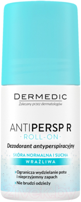 

Антиперспирант шариковый Dermedic, Antipersp R Roll-On