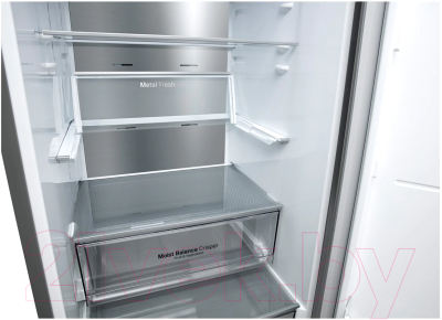 Холодильник с морозильником LG DoorCooling+ GA-B459SMQM