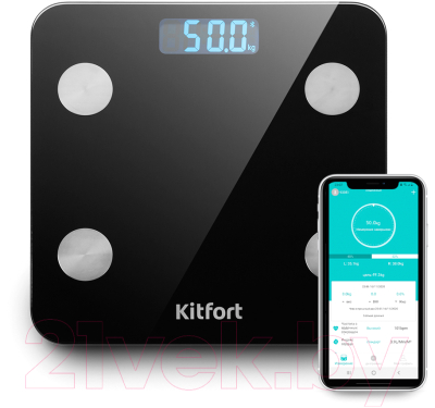 Напольные весы электронные Kitfort KT-805