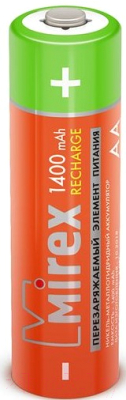 Комплект аккумуляторов Mirex HR6 / HR6-20-E2 (2шт)