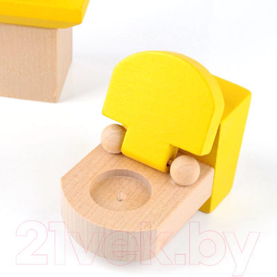 Комплект аксессуаров для кукольного домика Darvish Ванная / DV-T-2623