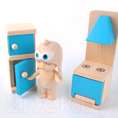 Комплект аксессуаров для кукольного домика Darvish Кухня / DV-T-2624