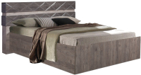 Двуспальная кровать Мебель-КМК 1800 Монако 0673.17 (сосна натуральная/дуб шато) - 