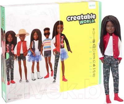 Кукла с аксессуарами Mattel Creatable World 3 / GGG55