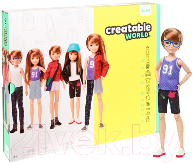 

Кукла с аксессуарами Mattel, Creatable World 1 / GGG53