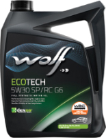 

Моторное масло WOLF, EcoTech 5W30 SP/RC G6 / 16155/4