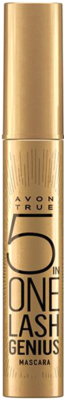 

Тушь для ресниц Avon, Черный, Многофункциональная 5в1 Blackest Black