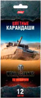 

Набор цветных карандашей Hatber, World Of Tanks / 12460