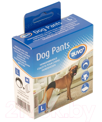 Гигиенические трусики для животных Duvo Plus Dog Pants / 4705125/DV (L, 40-49см)
