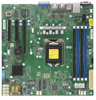 

Материнская плата Supermicro, MBD-X11SCL-F-B