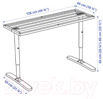 Подстолье Ikea Бекант 103.844.70