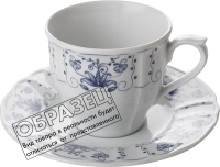 Чашка с блюдцем Lubiana Maria 3503/3515 (цветы) - 
