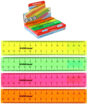 Изображение товара Линейка Erich Krause Neon / 52997