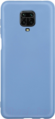 Чехол-накладка Volare Rosso Charm для Redmi Note 9 Pro/Note 9 Pro Max/Note 9S (серый/синий)