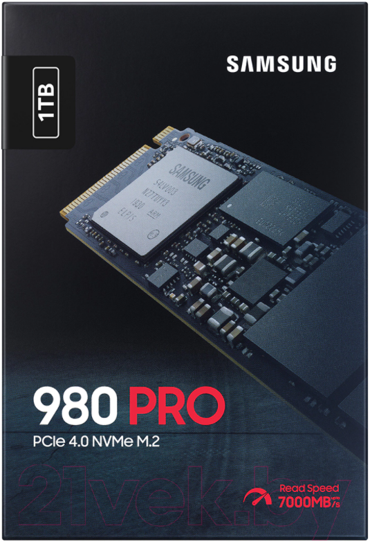 SSD диск Samsung 980 Pro 1TB (MZ-V8P1T0BW)