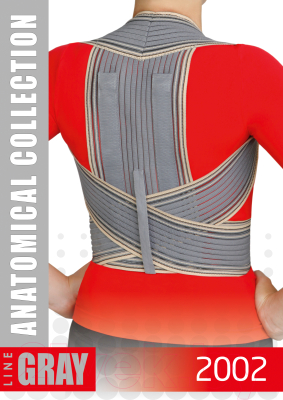 Изображение товара Корректор осанки MEK 2002 (L, серый)