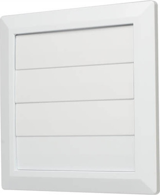 

Решетка вентиляционная, RG-1717-F125 с гравитационными жалюзи и фланцем