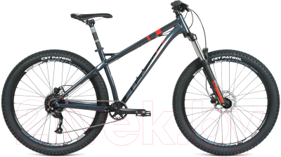 Велосипед Format 1314 Plus 27.5 2020-2021 / RBKM1M379008 (XL, темно-серый)