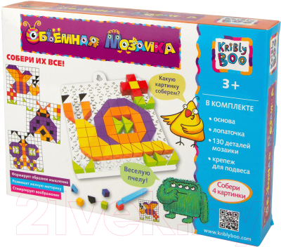 

Развивающая игрушка Kribly Boo, Улитка / 69285