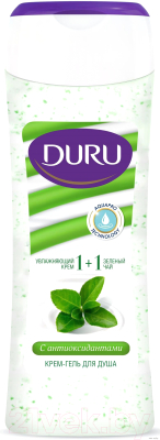 Гель для душа Duru 1+1 Крем-гель Зеленый чай (250мл)