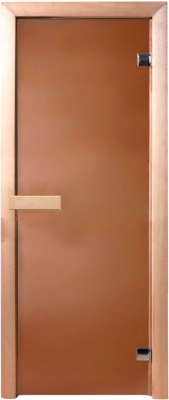

Стеклянная дверь для бани/сауны Doorwood, 180x70