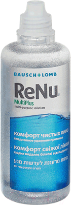 Раствор для линз ReNu MultiPlus с контейнером (120мл)