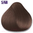 Крем-краска для волос Constant Delight Crema Colorante с витамином С 5/68 (100мл, светло-коричневый шоколадно-красный)