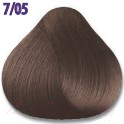 Крем-краска для волос Constant Delight Crema Colorante с витамином С 7/05 (100мл, средне-русый натурально-золотистый)