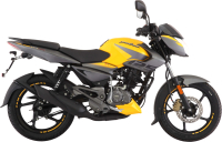 Мотоцикл Bajaj Pulsar NS 125 (желтый/серый) - 