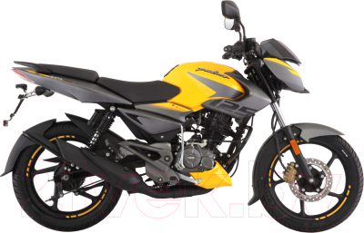 Мотоцикл Bajaj Pulsar NS 125 (желтый/серый)