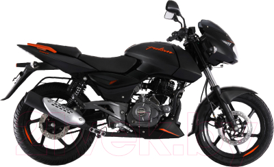 Мотоцикл Bajaj Pulsar NS 180 (черный/оранжевый)