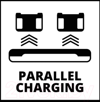 Зарядное устройство для электроинструмента Einhell PowerX-Twincharger (4512069)