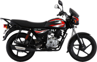 Мотоцикл Bajaj Boxer BM150 (черный/красный) - 