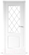Дверь межкомнатная Юни Финская ПО 60x200 (белый) - 