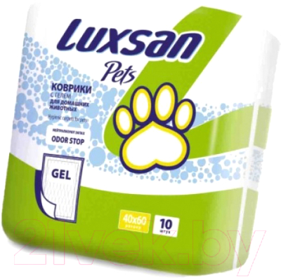 Одноразовая пеленка для животных Luxsan Pets Premium Gel 40x60 (10шт)