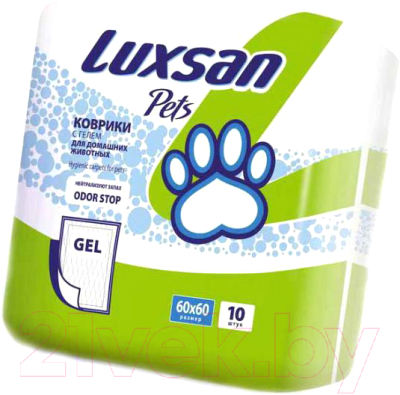 Одноразовая пеленка для животных Luxsan Pets Premium Gel 60x60 (10шт)