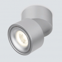 Точечный светильник Elektrostandard DLR031 15W 4200K 3100 (серебристый/матовый) - 