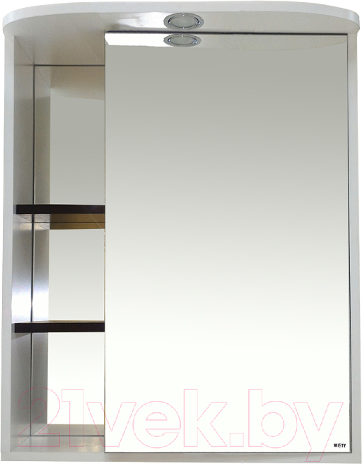 Шкаф с зеркалом для ванной Misty Венера 55 R / П-Внр04055-25СвП