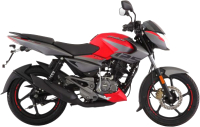Мотоцикл Bajaj Pulsar NS 125 (красный/серый) - 