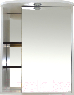 Шкаф с зеркалом для ванной Misty Венера 60 R / П-Внр04060-25СвП