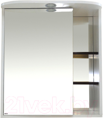 Шкаф с зеркалом для ванной Misty Венера 70 L / П-Внр04070-25СвЛ