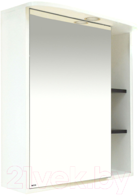 Шкаф с зеркалом для ванной Misty Венера 70 L / П-Внр04070-25СвЛ