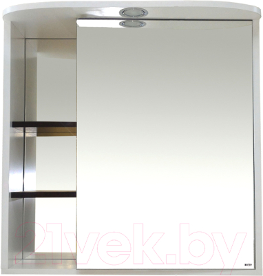 Шкаф с зеркалом для ванной Misty Венера 80 R / П-Внр04080-25СвП