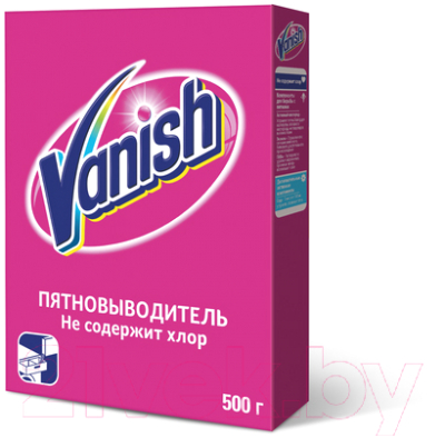 Пятновыводитель Vanish Для тканей порошкообразный (500г)