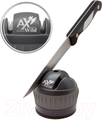 Ножеточка механическая AxWild Шар 3300422 (графит)