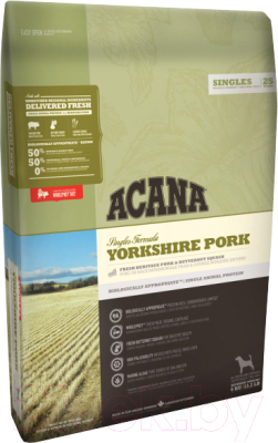 Сухой корм для собак Acana Yorkshire Pork / 2133 (11.4кг)