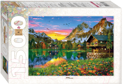 Пазл Step Puzzle Озеро в Альпах / 83071 (1500эл)