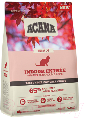 Сухой корм для кошек Acana Indoor Entree Cat с птицей и рыбой / 2187 (0.34кг)