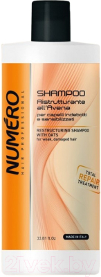 Шампунь для волос Brelil Professional С экстрактом овса для ослабленных и чувствительных волос (1л)